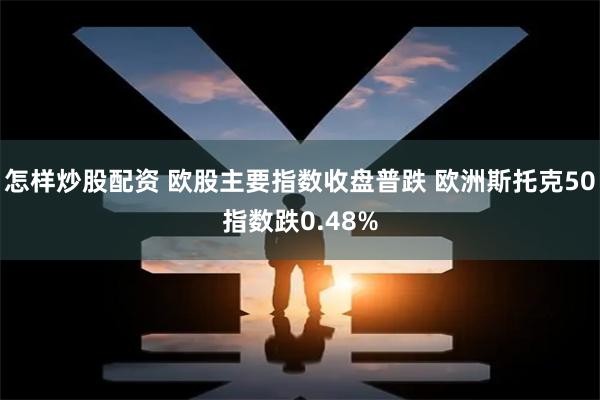 怎样炒股配资 欧股主要指数收盘普跌 欧洲斯托克50指数跌0.48%