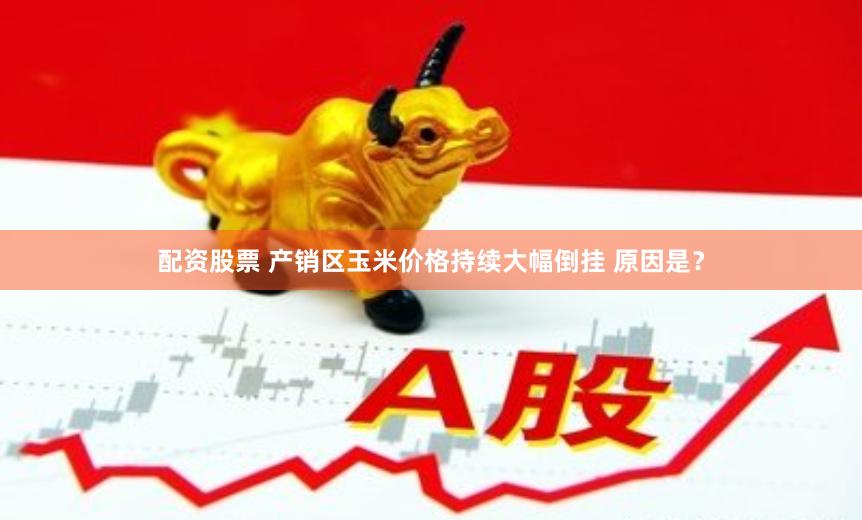 配资股票 产销区玉米价格持续大幅倒挂 原因是？