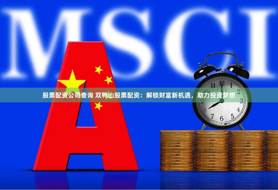 股票配资公司查询 双鸭山股票配资：解锁财富新机遇，助力投资梦想